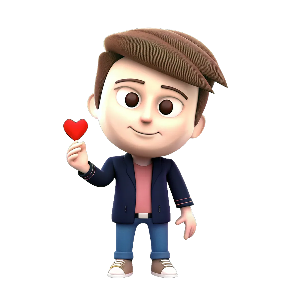 Words of Affirmation character